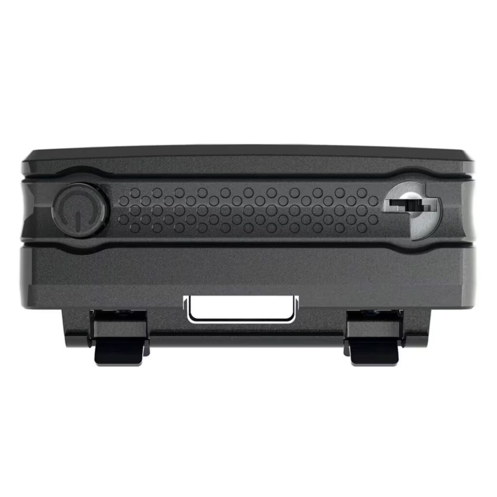 connectique câble et clé de l'alarmbox 2.0 Abus